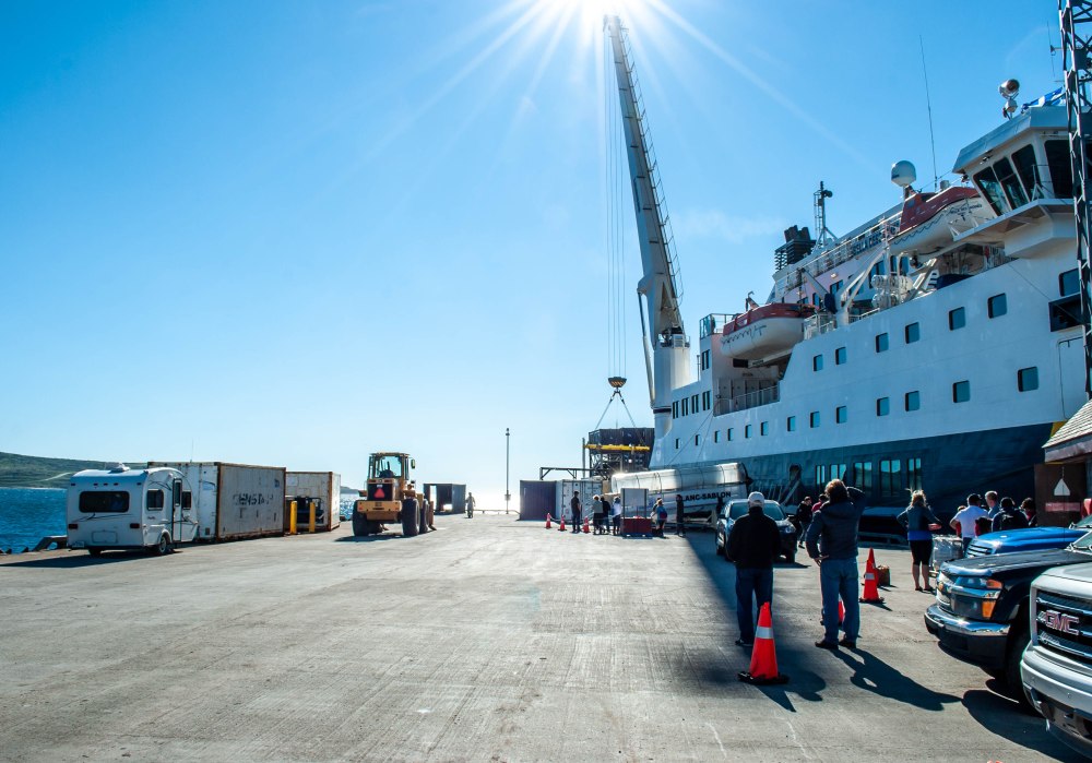 Blanc-Sablon embarquement